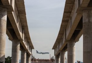 Grupos interessados em conhecer as obras de implantação da nova linha da CPTM para o Aeroporto Internacional de Guarulhos podem agendar visitas