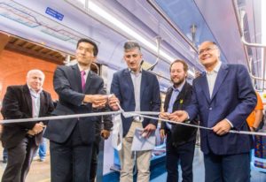 Governador do Estado de São Paulo, Geraldo Alckmin entrega novos trens da CPTM