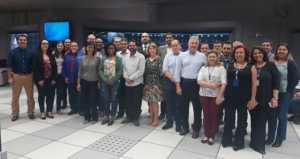 Os participantes e palestrantes do workshop conheceram o CCO do Metrô de São Paulo