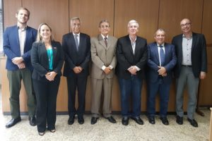 Dirigentes da ANPTrilhos reuniram-se com o Secretário de Mobilidade do Ministério das Cidades, Inácio Bento de Morais Junior