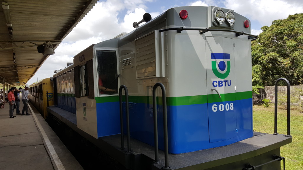 Leia mais sobre o artigo CBTU entrega mais uma locomotiva modernizada em João Pessoa