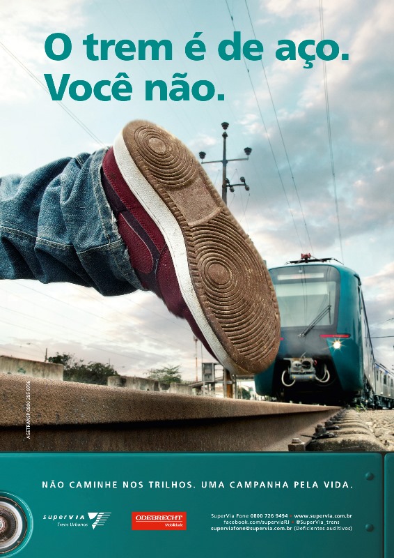 Leia mais sobre o artigo SuperVia lança a campanha ‘Não Caminhe nos Trilhos’