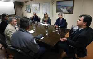 Executivos da ANPTrilhos participaram de reunião com o Ministro de Minas e Energia, Fernando Coelho Filho