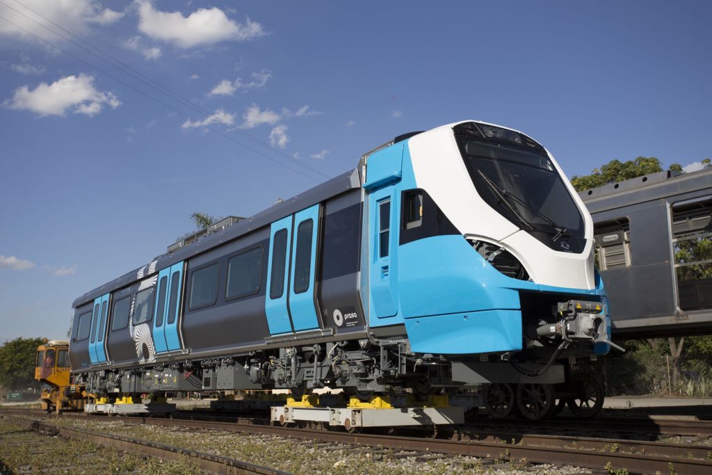 Leia mais sobre o artigo Alstom conclui os primeiros 20 trens para a PRASA fabricados no Brasil