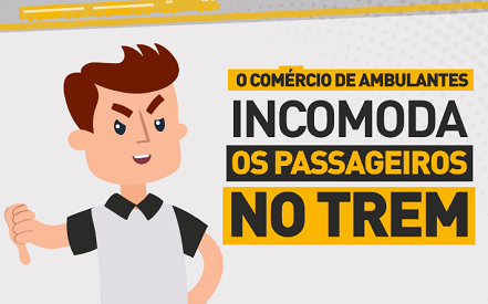 Leia mais sobre o artigo ANPTrilhos lança campanha para desestimular o comércio irregular nos trilhos urbanos
