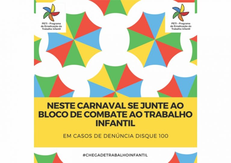 Leia mais sobre o artigo Ação tenta combater exploração do trabalho infantil no carnaval e nos trens de João Pessoa