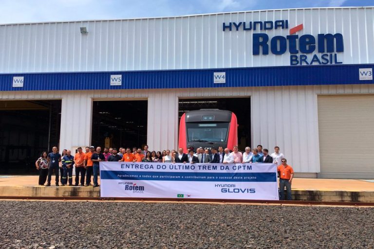 Leia mais sobre o artigo Hyundai Rotem finaliza último trem da série 9500 da CPTM