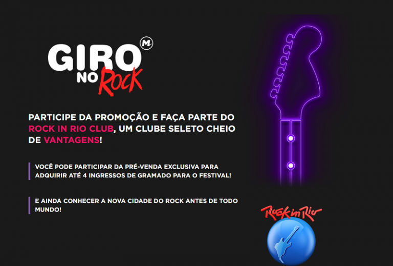 Leia mais sobre o artigo Cartão Giro do MetrôRio anuncia parceria com Rock in Rio