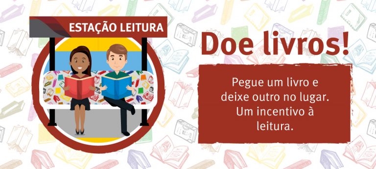Leia mais sobre o artigo CCR Metrô Bahia lança projeto Estação Leitura para incentivar doação e troca de livros