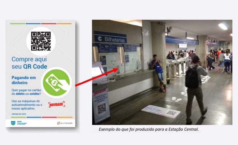Leia mais sobre o artigo CBTU Belo Horizonte promotes tests for the use of the QR Code system