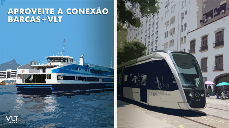 Leia mais sobre o artigo Integração entre VLT Carioca e barcas facilita deslocamentos no Centro do Rio de Janeiro