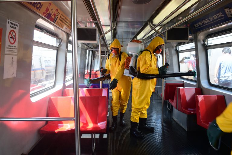 Leia mais sobre o artigo Brazilian metro rail systems reinforce cleaning of trains and stations and actions to combat coronavirus
