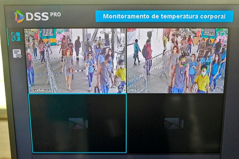 Read more about the article Cameras on the Bahia subway have already monitored the temperature of almost 1.4 million passengers
