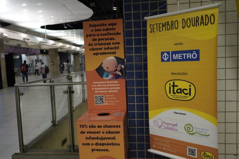 Leia mais sobre o artigo Estações do Metrô São Paulo terão ação de doação de cabelos para ajudar crianças e adolescentes em tratamento médico