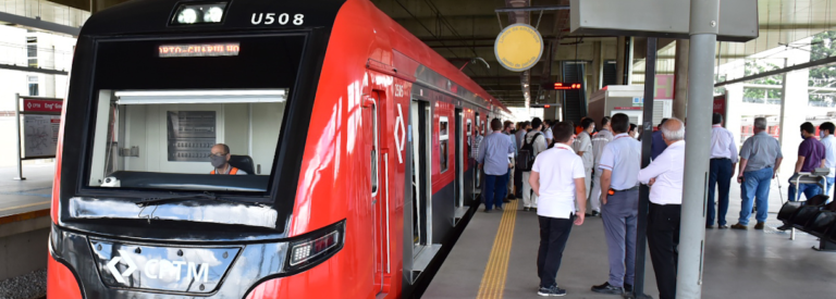 Leia mais sobre o artigo CPTM receives new train for the Guarulhos Airport line