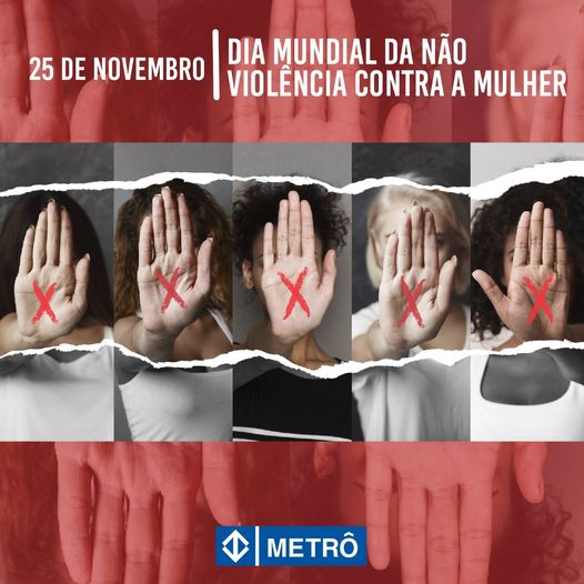 Leia mais sobre o artigo Metrô São Paulo adere a campanha para acolhimento às vítimas de violência doméstica