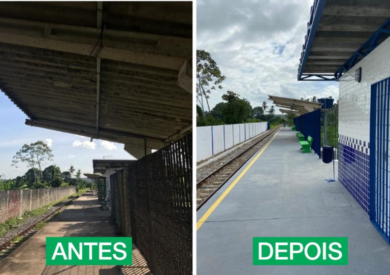 Leia mais sobre o artigo Estação Rio Novo é revitalizada na CBTU Maceió
