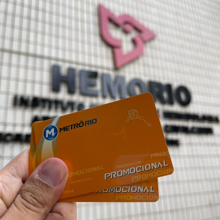 Leia mais sobre o artigo MetrôRio oferece 500 passagens para doadores de sangue no Hemorio