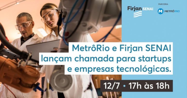 Leia mais sobre o artigo MetrôRio e Firjan abrem inscrições para edital de desafio de inovação