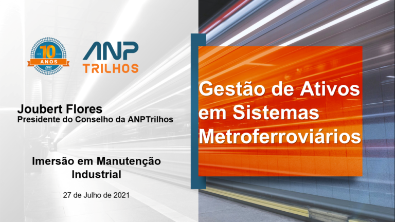 Leia mais sobre o artigo ANPTrilhos faz palestra no Programa Executivo de Imersão em Manutenção Industrial
