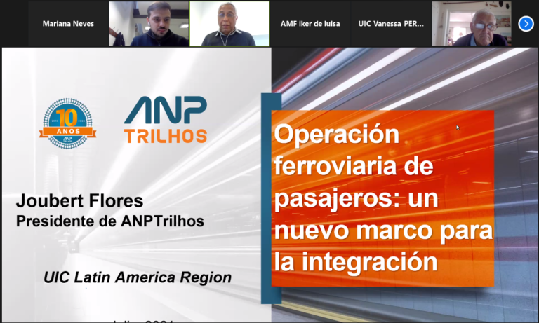 Leia mais sobre o artigo ANPTrilhos faz palestra sobre trens regionais no Seminário UIC-ALAF