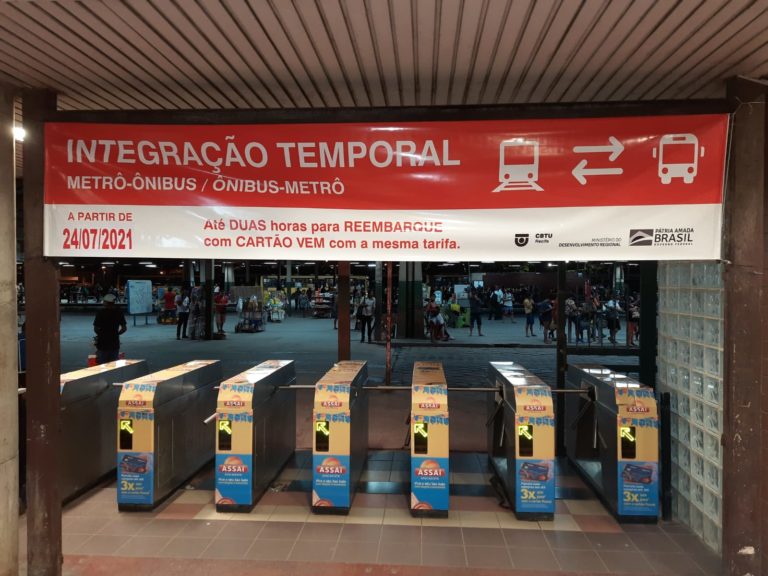Leia mais sobre o artigo CBTU Recife inicia integração temporal na Estação Camaragibe