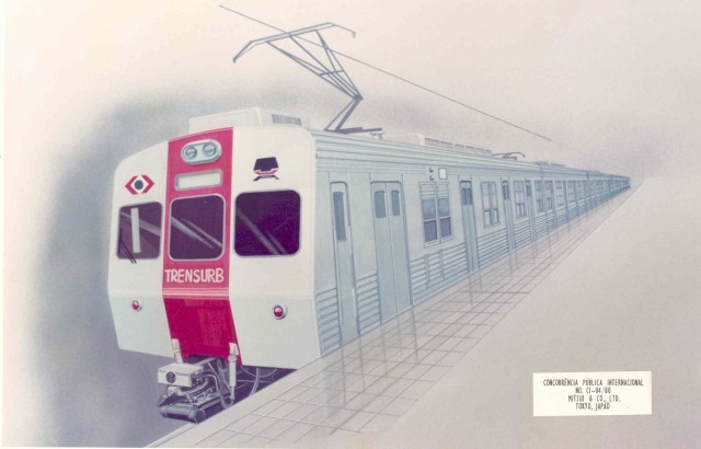 Leia mais sobre o artigo Confira a evolução do visual dos trens da Trensurb