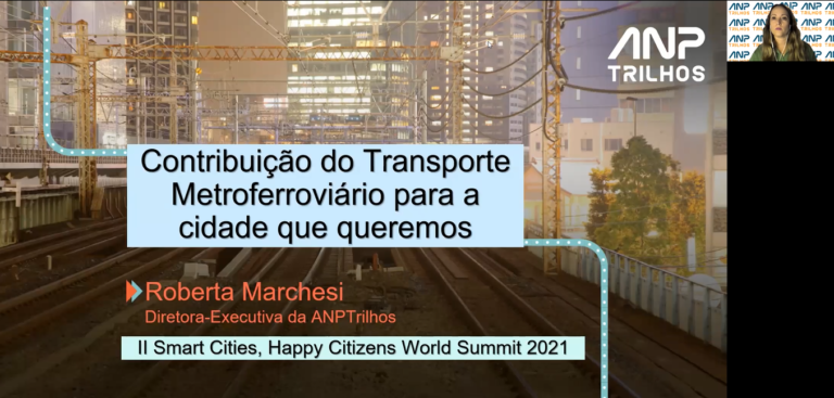Leia mais sobre o artigo ANPTrilhos participa do II Smart Cities, Happy Citizens World Summit 2021