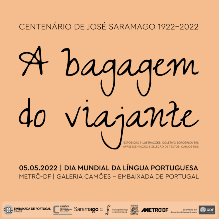 Leia mais sobre o artigo Dia Mundial da Língua Portuguesa terá homenagem a José Saramago nas estações do Metrô-DF