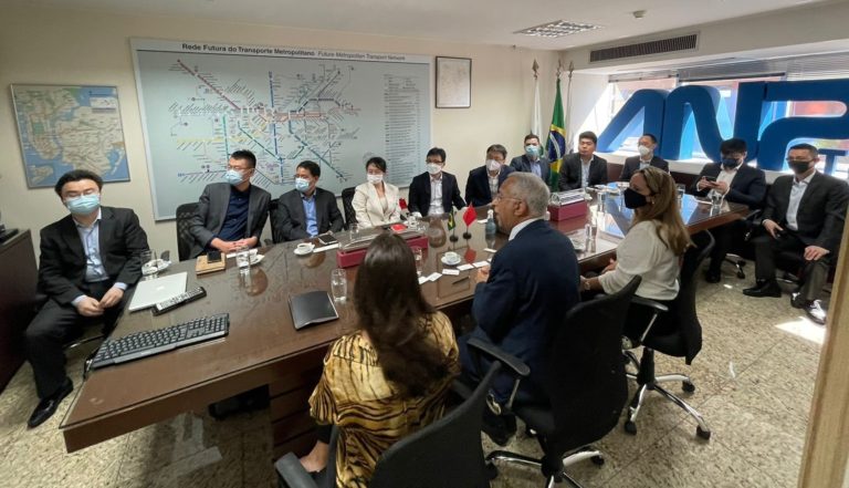 Leia mais sobre o artigo ANPTrilhos participates in a meeting with the CRRC delegation