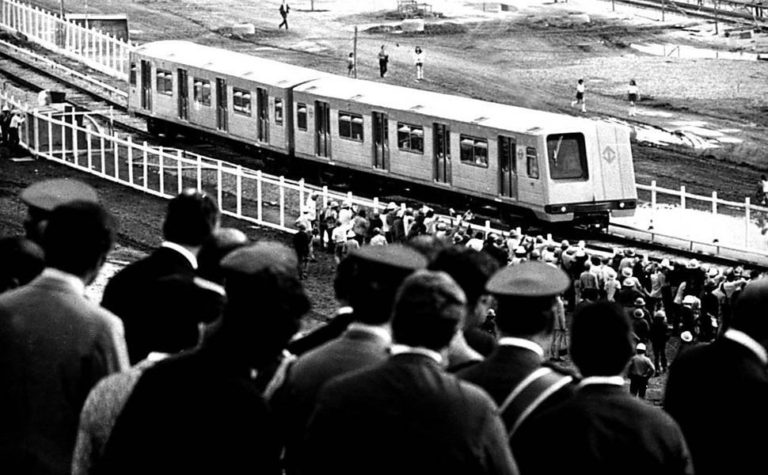 Leia mais sobre o artigo Primeiro trem do metrô paulistano foi apresentado ao público há meio século