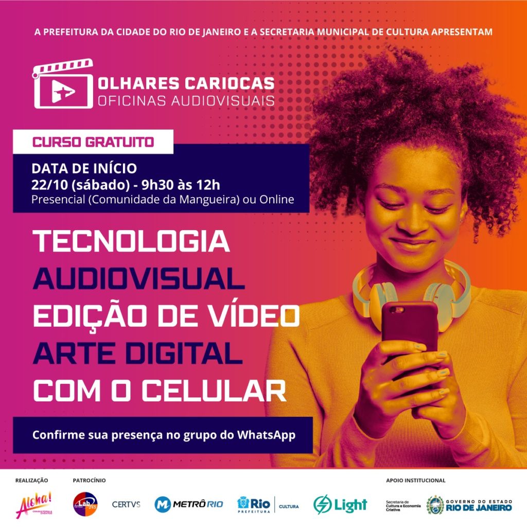 Leia mais sobre o artigo Projeto ‘Olhares Cariocas’ abre inscrições para formação audiovisual de jovens de comunidades