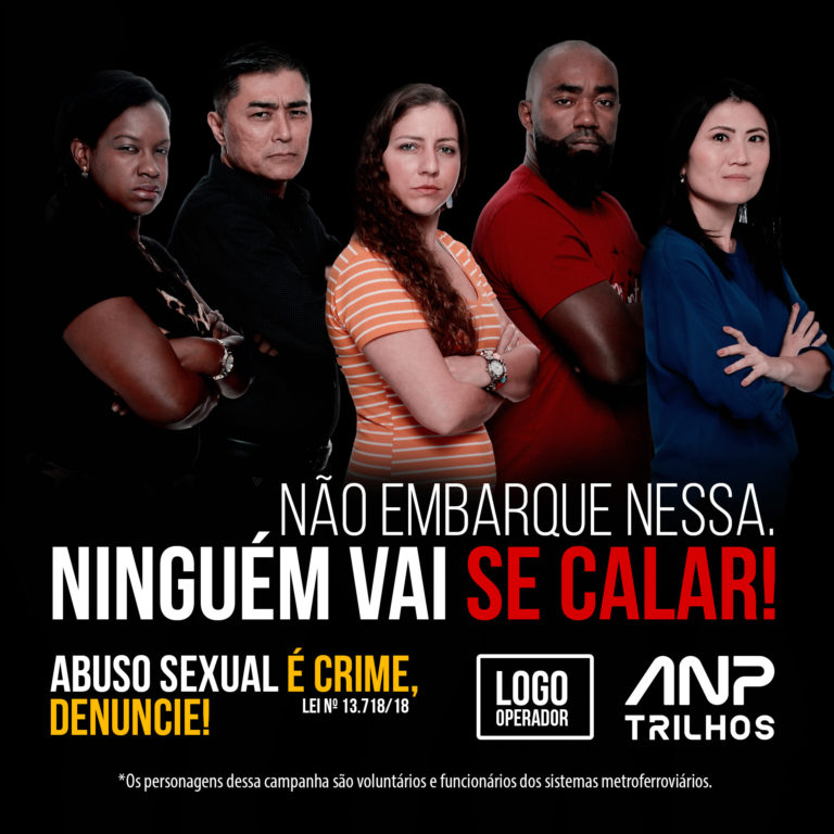 Leia mais sobre o artigo Operadores Metroferroviários retomam campanha nacional contra abuso sexual
