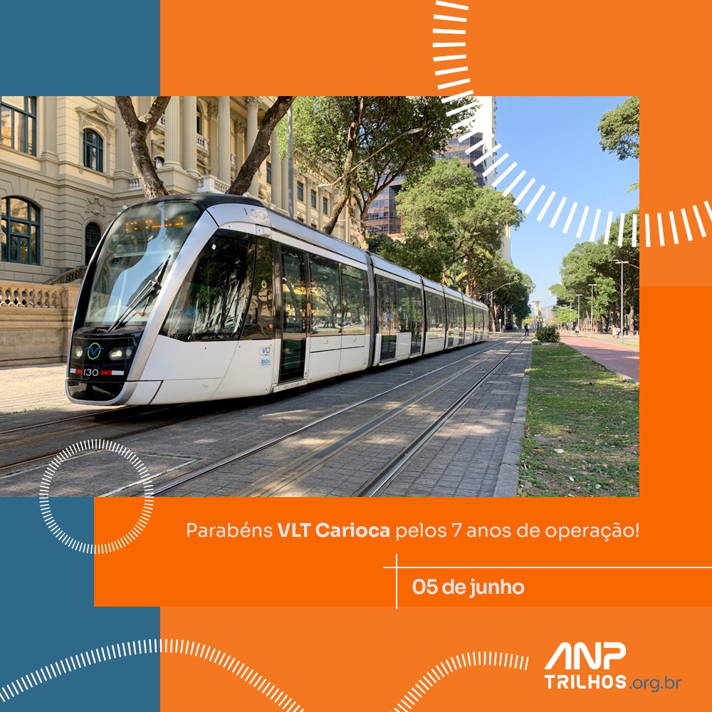 VLT Carioca celebra 7 anos de operação - ANPTrilhos