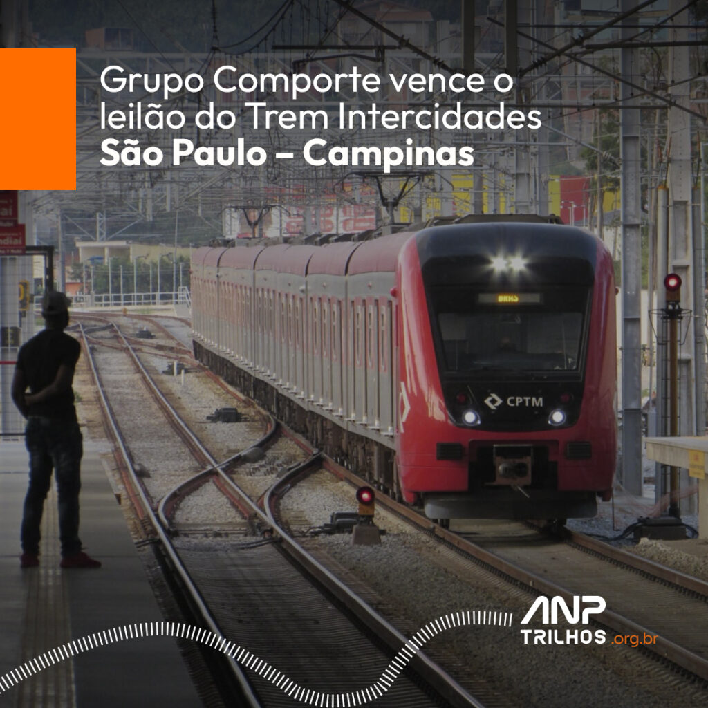 Leia mais sobre o artigo Comporte e CRRC vencem o leilão do Trem Intercidades São Paulo – Campinas