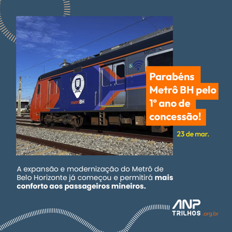 Leia mais sobre o artigo Metrô BH celebra 1º ano de concessão