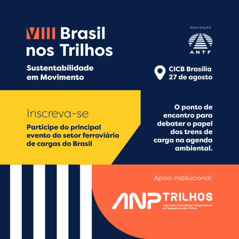 Leia mais sobre o artigo ANPTrilhos apoia o VIII Brasil nos Trilhos