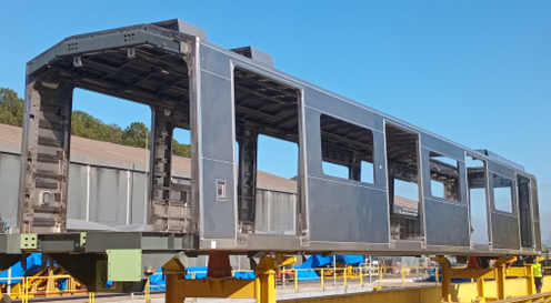 Leia mais sobre o artigo Alstom conclui produção da primeira caixa do trem da Linha 7 do Metrô de Santiago