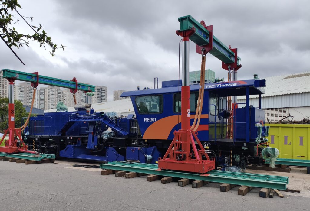 Leia mais sobre o artigo TIC Trens recebe novo veículo de manutenção da China no Pátio Lapa