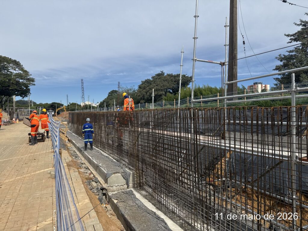 Leia mais sobre o artigo Obras do TIC Eixo Norte avançam em Vinhedo com nova etapa estrutural