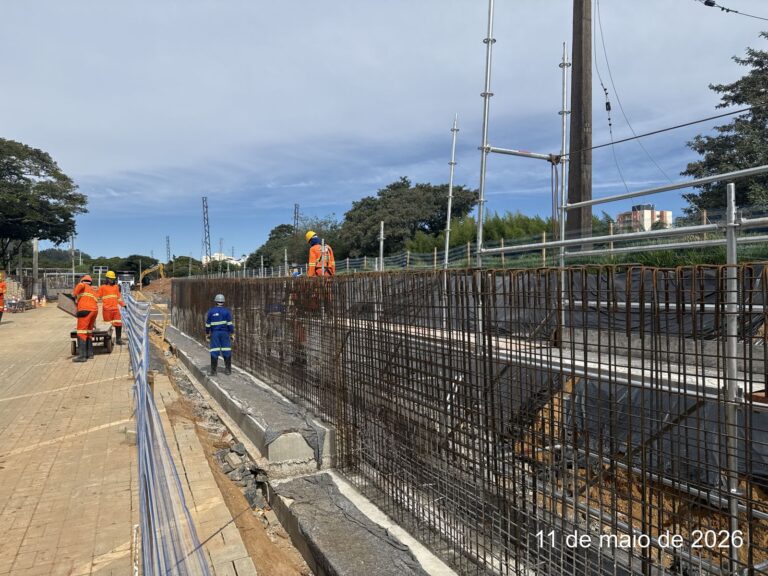 Leia mais sobre o artigo Obras do TIC Eixo Norte avançam em Vinhedo com nova etapa estrutural