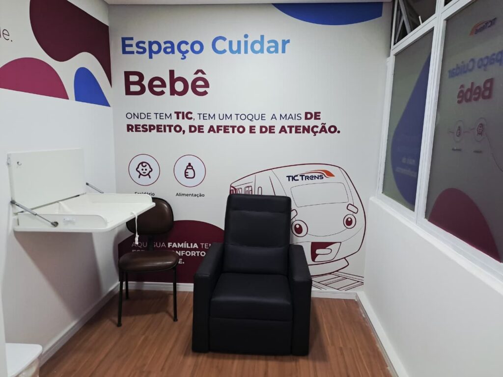 Leia mais sobre o artigo TIC Trens inaugura salas de amamentação e moderniza espaços de atendimento na Linha 7-Rubi