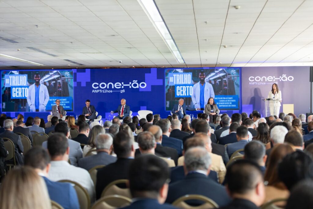 Leia mais sobre o artigo Conexão ANPTrilhos 2026 debate financiamento, segurança jurídica e planos de governo para a mobilidade sobre trilhos