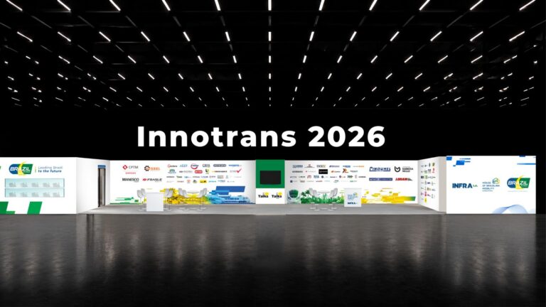 Leia mais sobre o artigo Brazil on Rails confirma programação da Casa da Mobilidade Brasileira na InnoTrans 2026